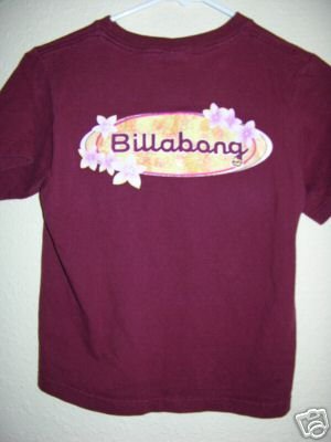 Billabong tee shirt jr girls Small 00344