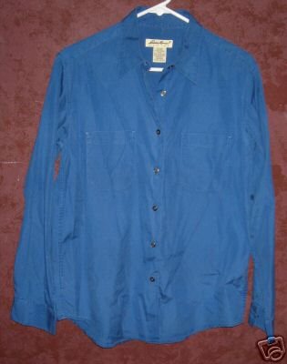 Eddie Bauer womens shirt sz Medium 00513