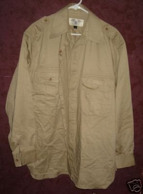 AVIREX button front shirt sz Large 00568