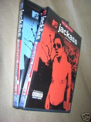 JACKASS - VOLS. 2 & 3 DVDs NR knoxville BAM margera dvd 00809