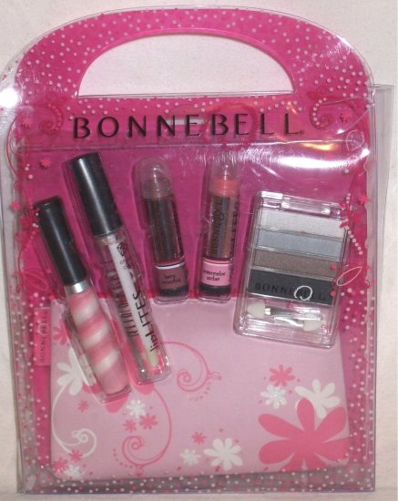 Bonne Bell makeup set eye lip gloss bag sweet NEW 001048