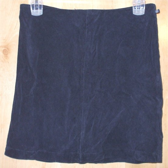 Stussy skirt blue corduroy sz 9 juniors surf skate 001254