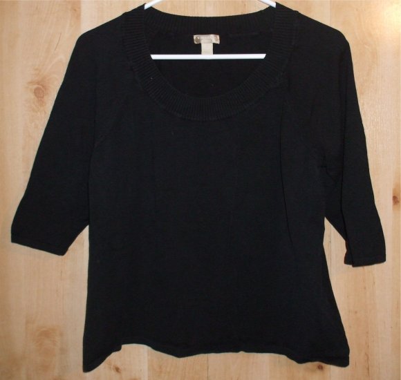 Nordstrom Encore shirt sz 0X Italy womens 001268