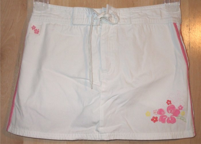Greendog skirt sz 12 girls shorts cute green dog 001343
