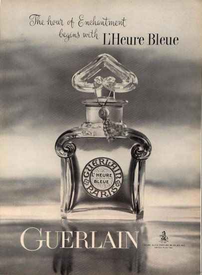 Vintage Guerlain Paris Perfume Ad