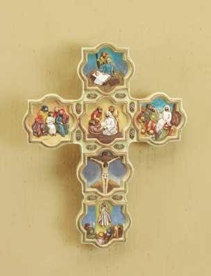 LIFE OF JESUS WALL CROSS