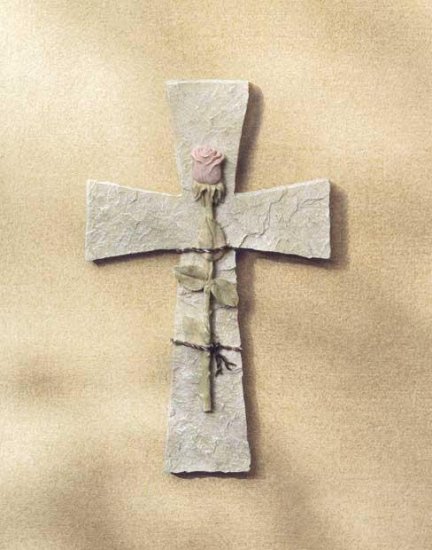 CROSS WALL PLAQUE