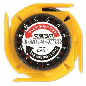 Olfa Chenille Cutter CHN-1, Model 1071929 ~ Make your own Chenille fabric ~ Cut Multiple Layers!