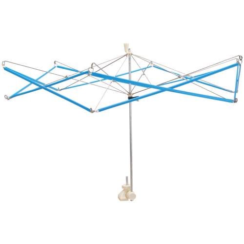 Lacis Umbrella Yarn Swift / Skein Winder, Wind skeins up to 60" w/ handle, adjustable angle clamp