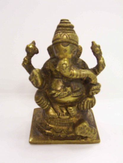 Brass Ganesh, Ganesha
