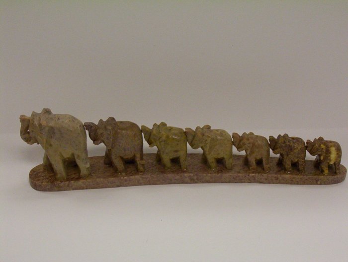 A Trail of Elphant 9" in length