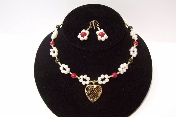 Gemstone Jewelry Set - 1007