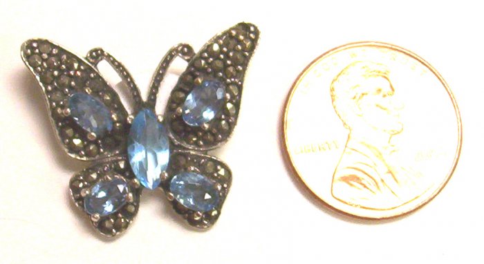 Sterling Silver Women Pendant Butterfly