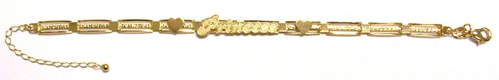 Gold Filled Women's Bracelet - Princess