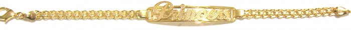 Gold Filled Women's Bracelet- Princess