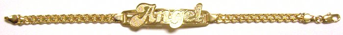 Gold Filled Women's Bracelet - Angel
