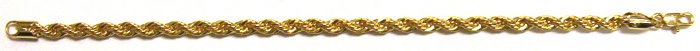 Gold Filled Women's Bracelet - Rope