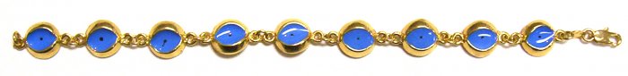 Gold Filled Women's Bracelet - Eyes