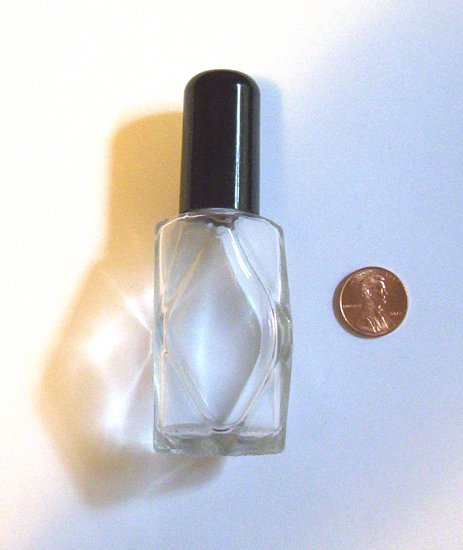 (Large) Multi-Faceted Bottle with Scented Oil