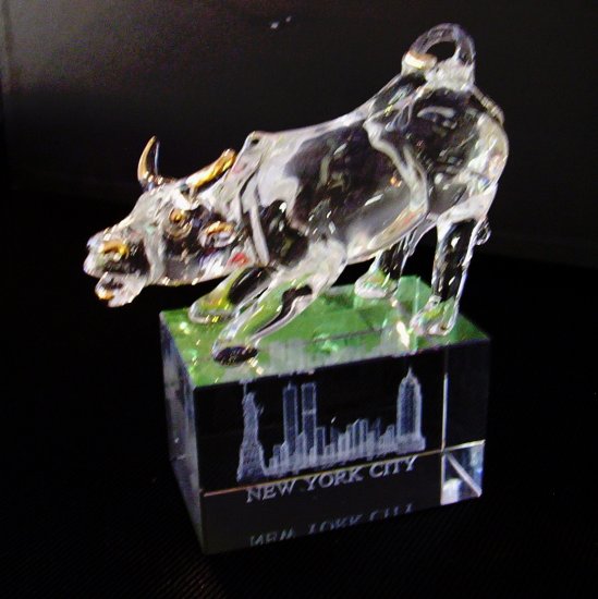 Crystal- New York City Bull