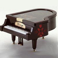 Musical Piano Jewelry Box