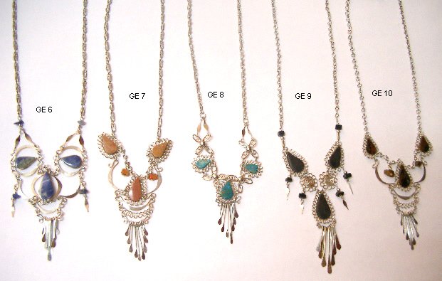 Incan Gemstone Necklace 2 FREE SHIPPING