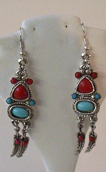 Turquoise Fashion Earrings- FREE SHIPPING