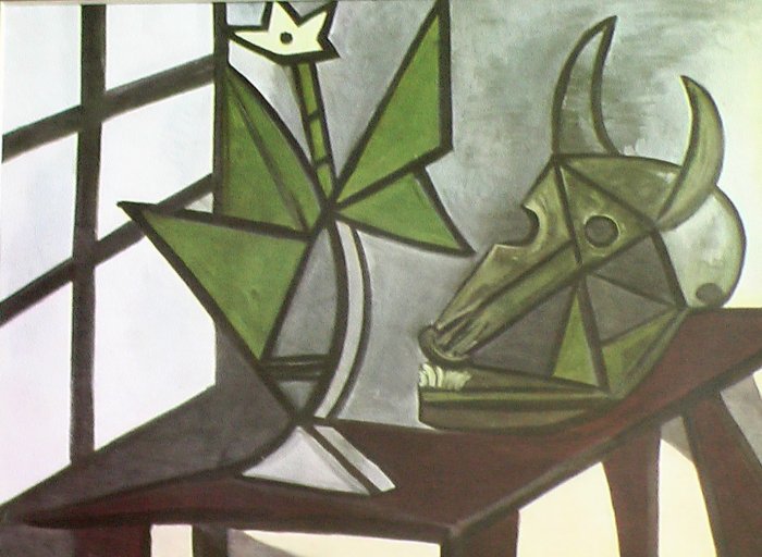 Nature Morte, By Pablo Picasso Verve Lithograph 1942 - Framed Artwork