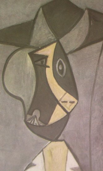 Femme Au Chapeau 1942 Lithograph By Pablo Picasso Published By Verve - Framed Artwork