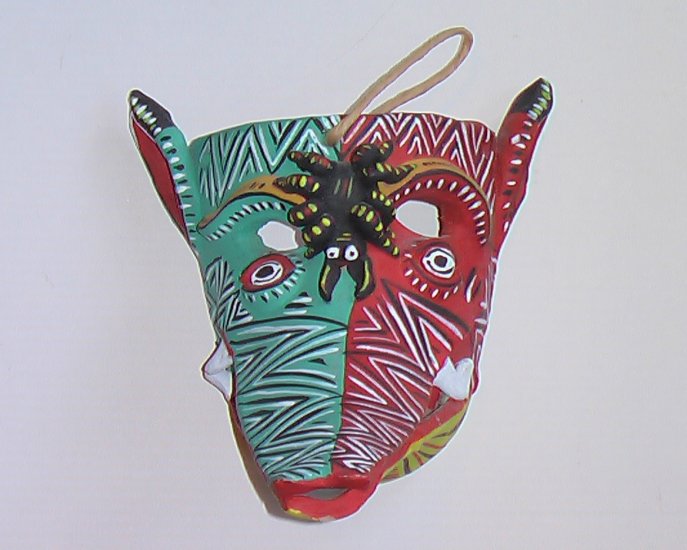 Mexican Hand Painted Animal Mask