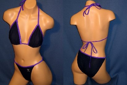String Bikini - Blue