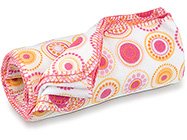 FREE SHIP Hot Pink Circle Polka Dot Fleece Blanket by RoomItUp / Room It Up FREE SHIP - USA