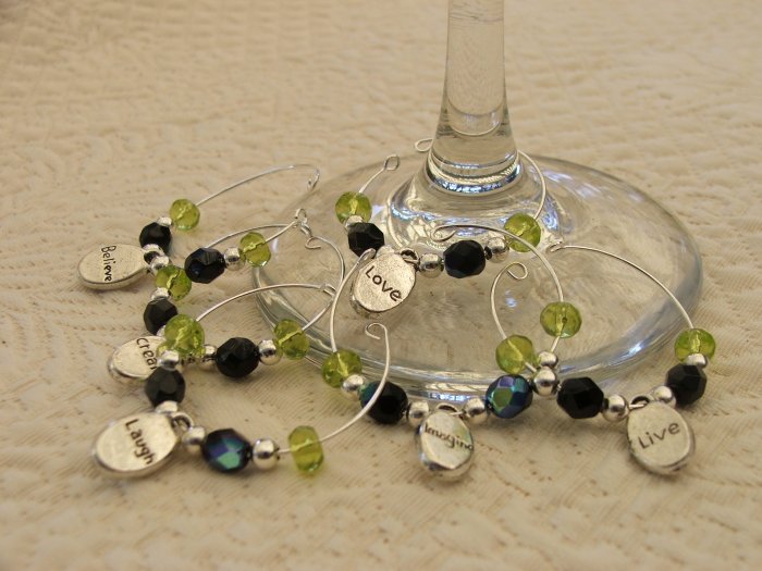 Conversational Wine Charms