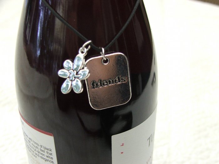 Charming Wine Bottle Charm