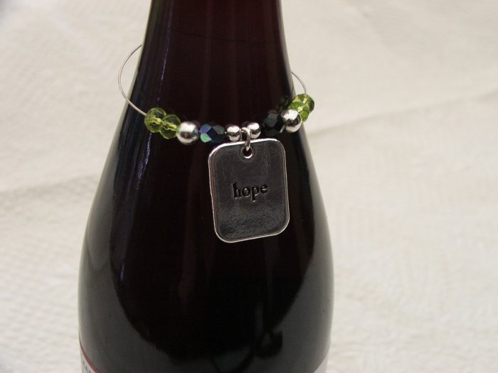 Charming Wine Bottle Charm