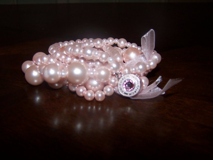 Coach Breast Cancer Awareness Bracelet