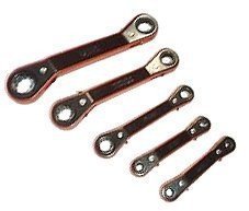 5 Pc Offset Ratchet Wrench Set 126