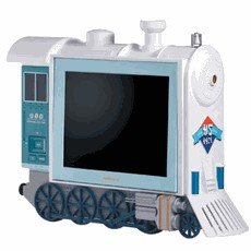 Hannspree STEAMLOC Steam Locomotive 9.6" LCD TV