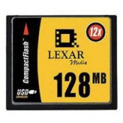 LEXAR 128MB High Speed 12X Compact Flash Card