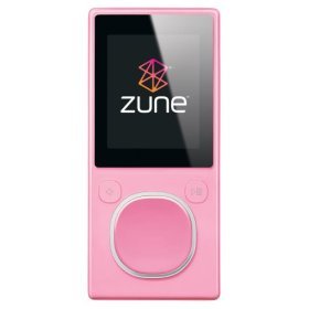 MICROSOFT Zune 8GB MP3 Player - Pink (2nd Gen)
