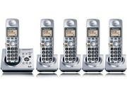 Panasonic KX-TG1035 DECT 6.0 5-handset Cordless Phone