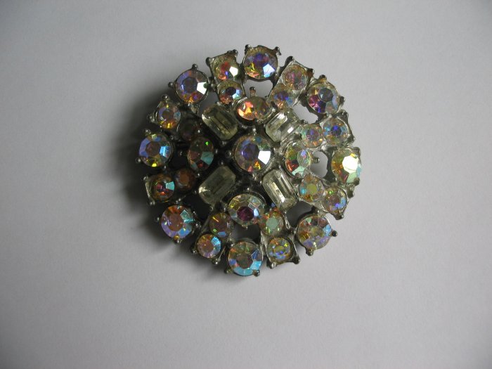 SPARKLY RHODIUM BROOCH