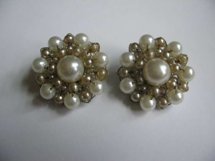 PEARL BEAD EARRINGS