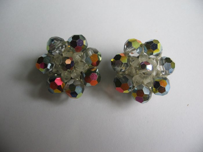 SILVER AURORA EARRINGS