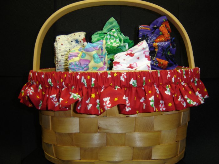 Seasonal Basket Garters