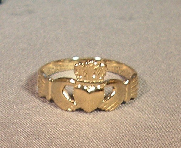 Celtic Wedding Ring 14K