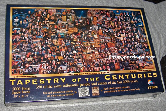 SOLD Tapestry of the Centuries 2000 Piece Jigsaw Puzzle Vladimir Gorsky New SEALED SunsOut TP2000