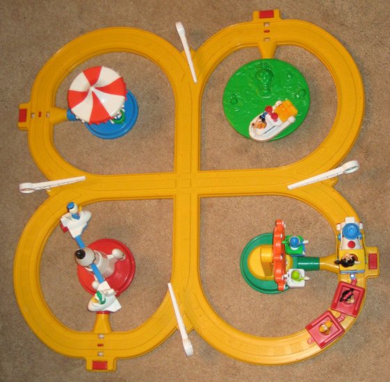 SOLD OUT Disneyland Theme Park Motorized Train Set Parts 1980's Disney Mickey Mouse Amusement
