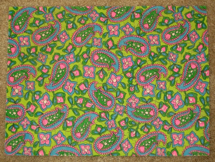 SOLD Vintage JK Straus 200 Piece Wood Wooden Jigsaw Puzzle 302 Fab-Ric Fabric Cloth COMPLETE
