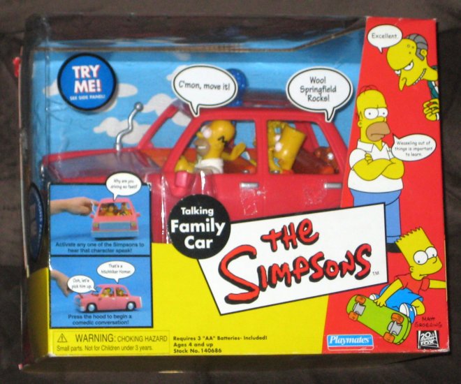 simpsons talking figures
